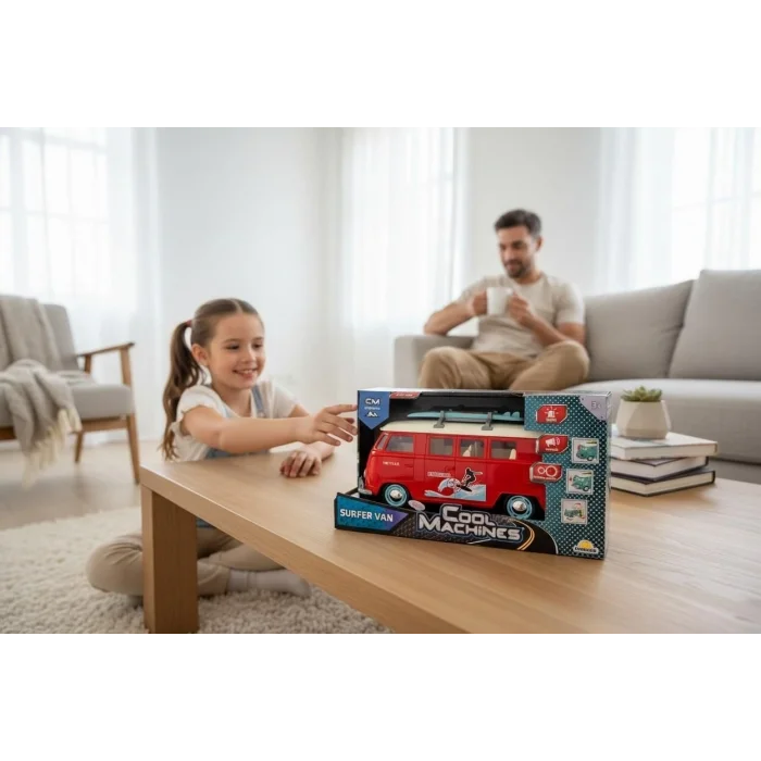 S01005718 SÖRF KARAVANI SES/IŞIK OYUNCAK KARAVAN