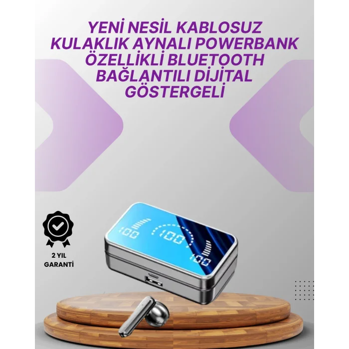 S20 Kablosuz Kulaklık – 360° Surround Stereo Ses Sistemi ile Derin Ses Deneyimi