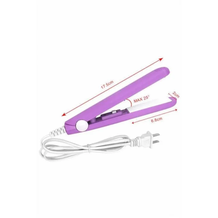 Saç Düzleştirici Pürüzsüz Parlaklık Seyahat Tipi Taşınabilir Seramik Kaplama