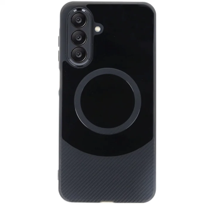 Samsung A26 Kılıf Maya Karbon Kapak - Siyah