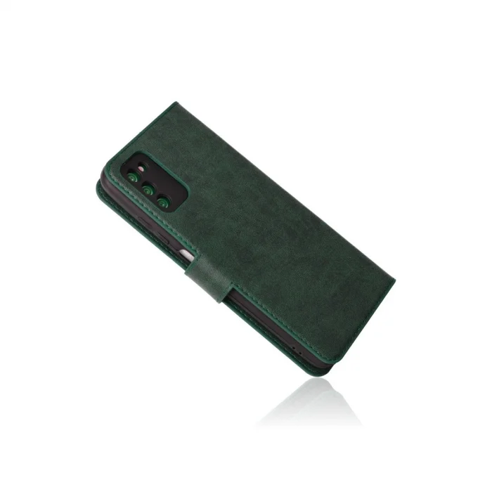 Samsung Galaxy A03s Kılıf Trend S Plus Kapaklı Kılıf - Yeşil