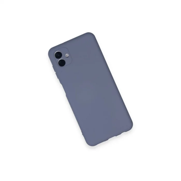 Samsung Galaxy A04 Kılıf Nano İçi Kadife Silikon - Gri