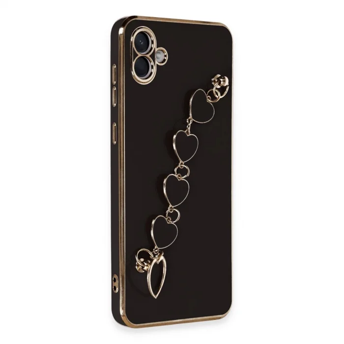 Samsung Galaxy A04e Kılıf Esila Silikon - Siyah