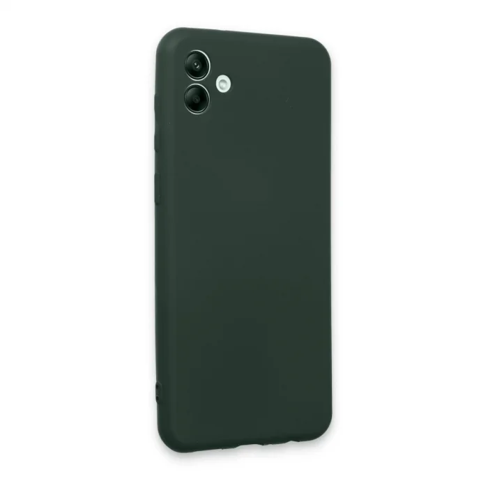 Samsung Galaxy A04e Kılıf First Silikon - Koyu Yeşil