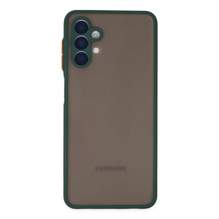 Samsung Galaxy A04s Kılıf Montreal Silikon Kapak - Yeşil