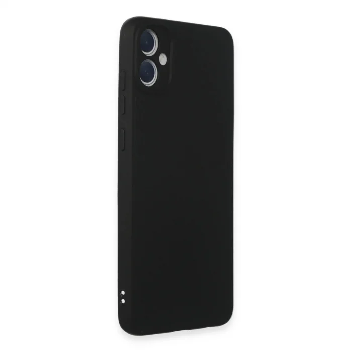 Samsung Galaxy A05 Kılıf First Silikon - Siyah