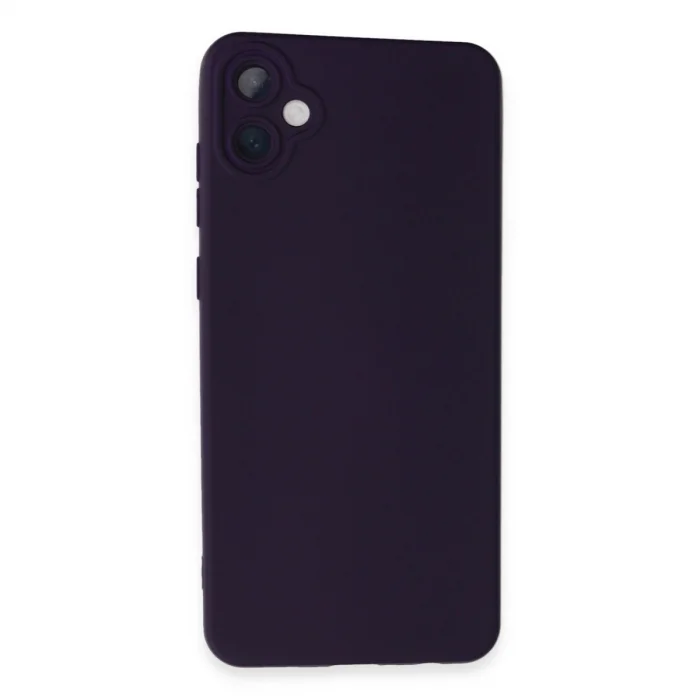 Samsung Galaxy A05 Kılıf Nano İçi Kadife Silikon - Mor