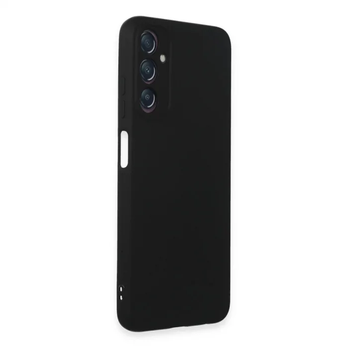 Samsung Galaxy A05s Kılıf First Silikon - Siyah