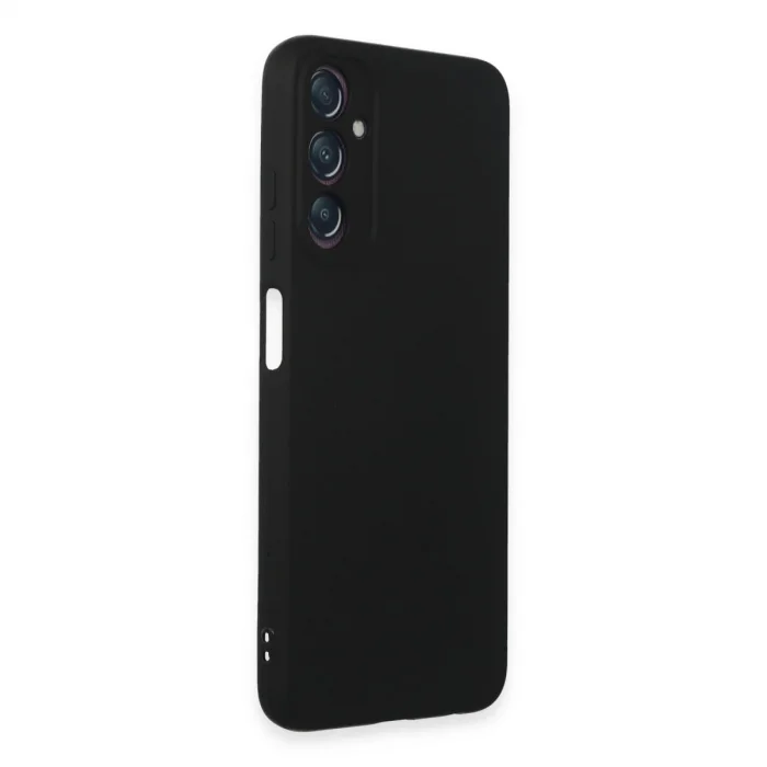 Samsung Galaxy A05s Kılıf First Silikon - Siyah