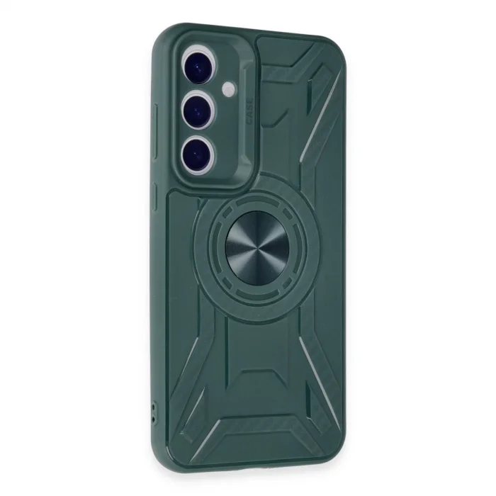 Samsung Galaxy A05s Kılıf Lincoln Silikon - Koyu Yeşil