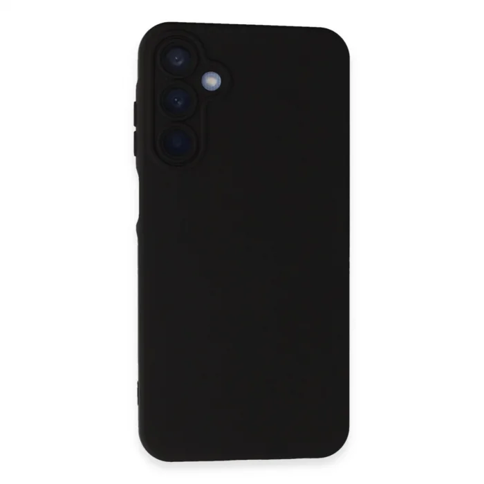 Samsung Galaxy A05s Kılıf Nano İçi Kadife Silikon - Siyah