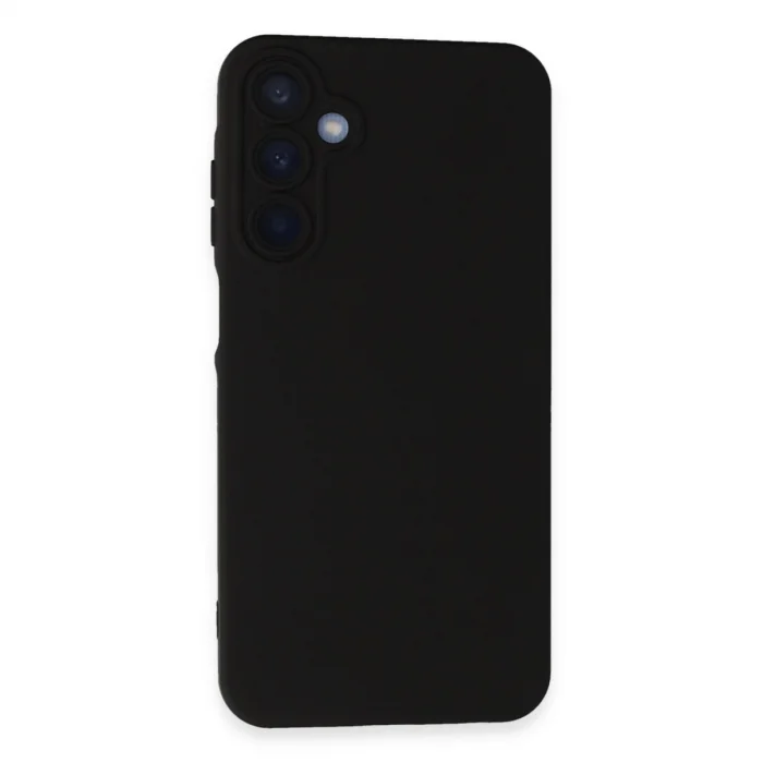 Samsung Galaxy A05s Kılıf Nano İçi Kadife Silikon - Siyah