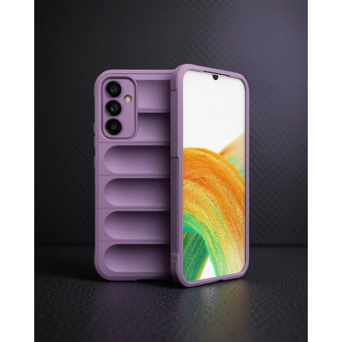 Samsung Galaxy A05S Kılıf Optimum Silikon - Mor