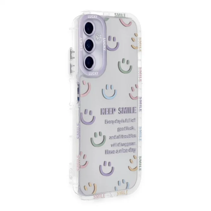 Samsung Galaxy A05s Kılıf Reflexion Desenli Kapak - Desen 2