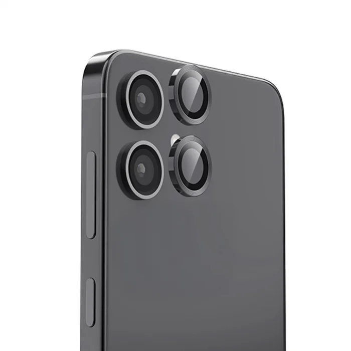 Samsung Galaxy A06 Raze Metal Kamera Lens - Siyah