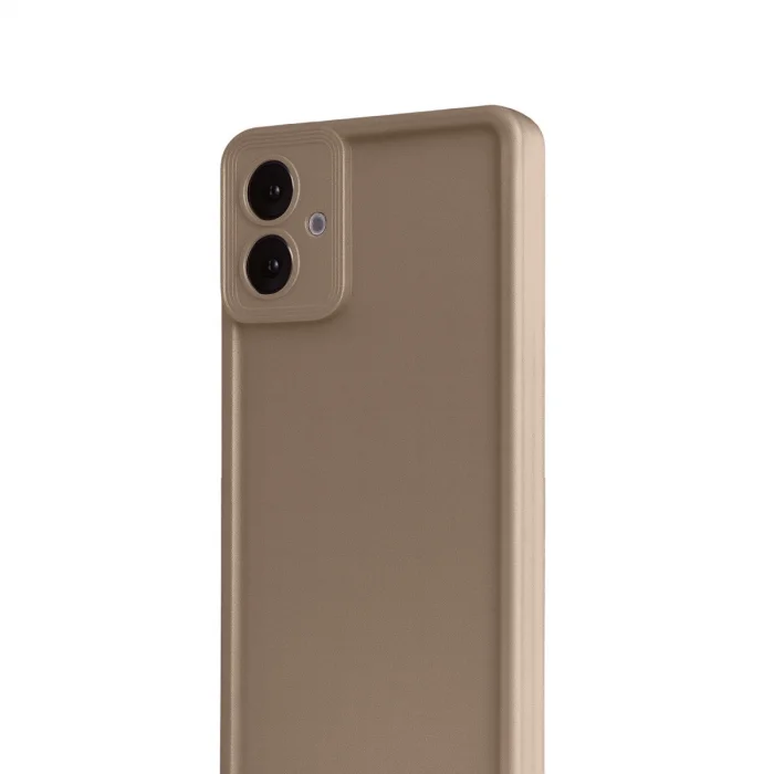 Samsung Galaxy A07 Viera Silikon - Kahverengi