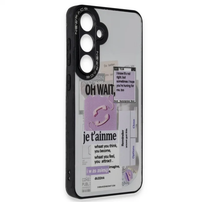 Samsung Galaxy A15 4g Kılıf Mirror Desenli Kapak - Mirror - 4