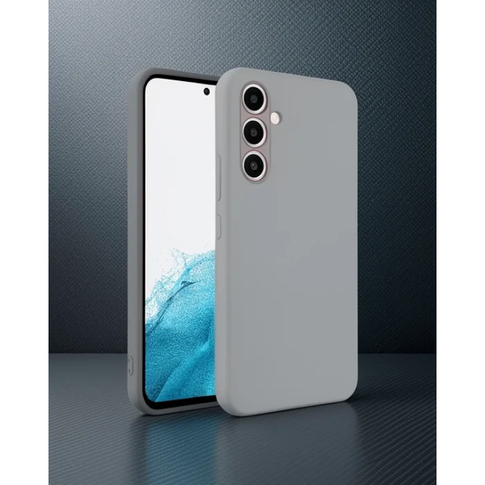 Samsung Galaxy A16 5G Kılıf First Silikon - Gri