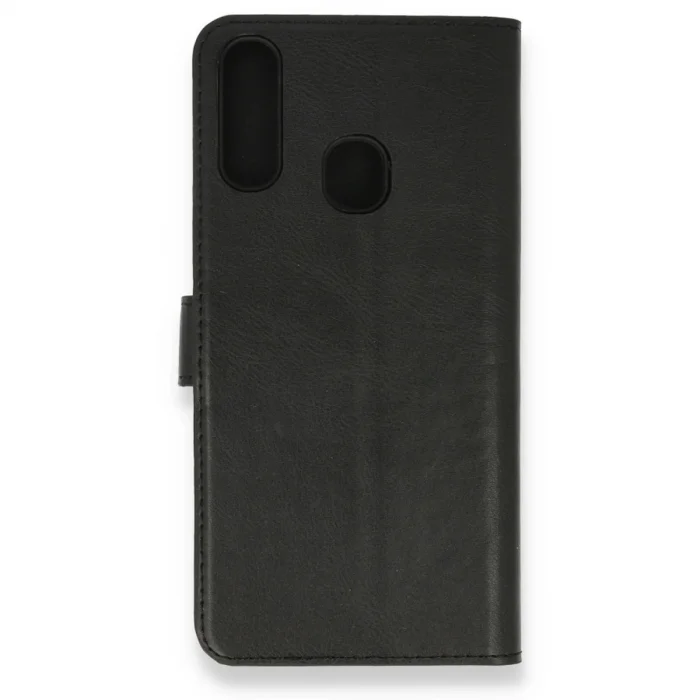 Samsung Galaxy A20s Kılıf Trend S Plus Kapaklı Kılıf - Siyah