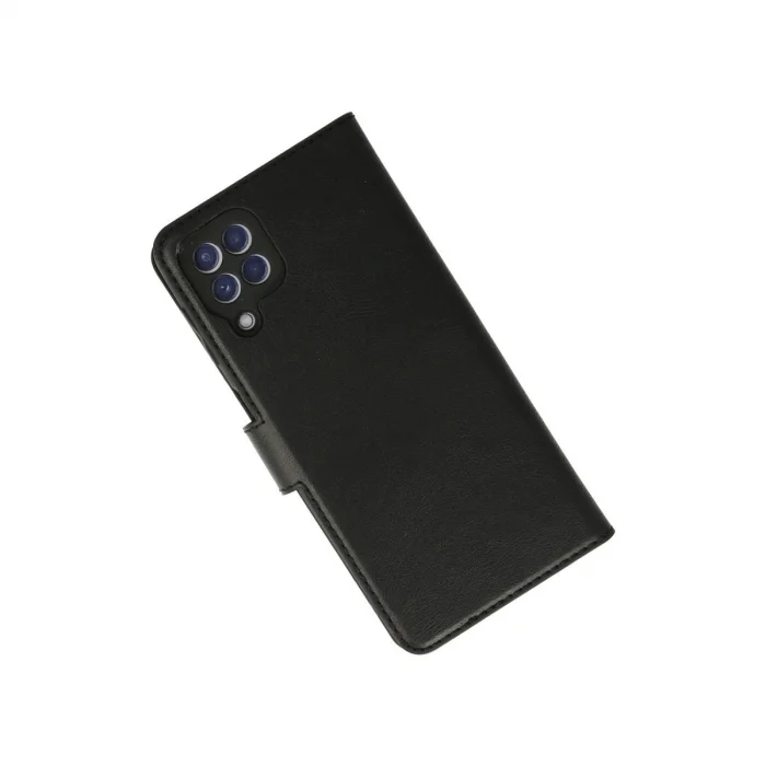 Samsung Galaxy A22 Kılıf Trend S Plus Kapaklı Kılıf - Siyah