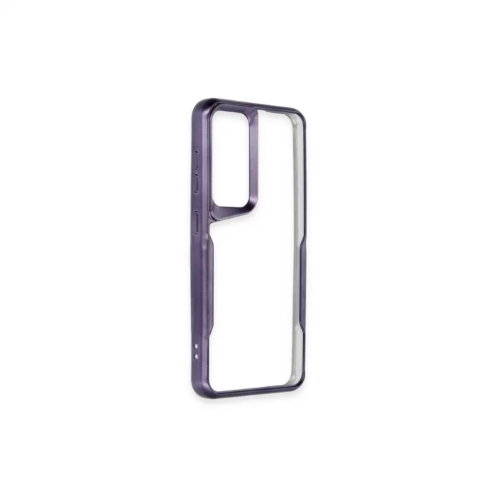 Samsung Galaxy A35 5g Kılıf Boyi Silikon Kapak - Derin Mor