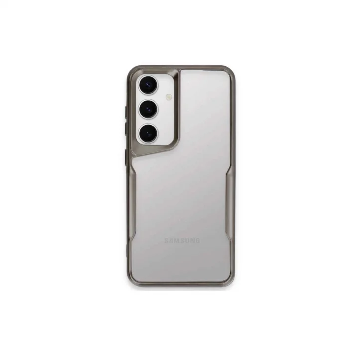 Samsung Galaxy A35 5g Kılıf Boyi Silikon Kapak - Titan Gri