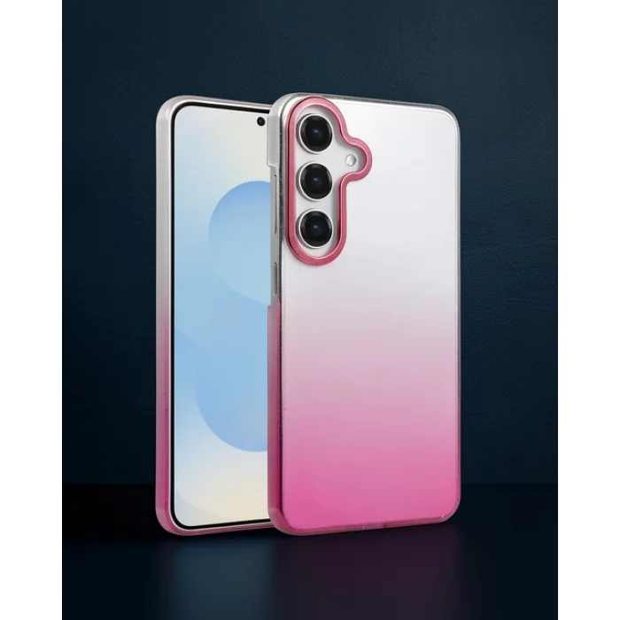 Samsung Galaxy A55 5G Glossy Kılıf - Pembe
