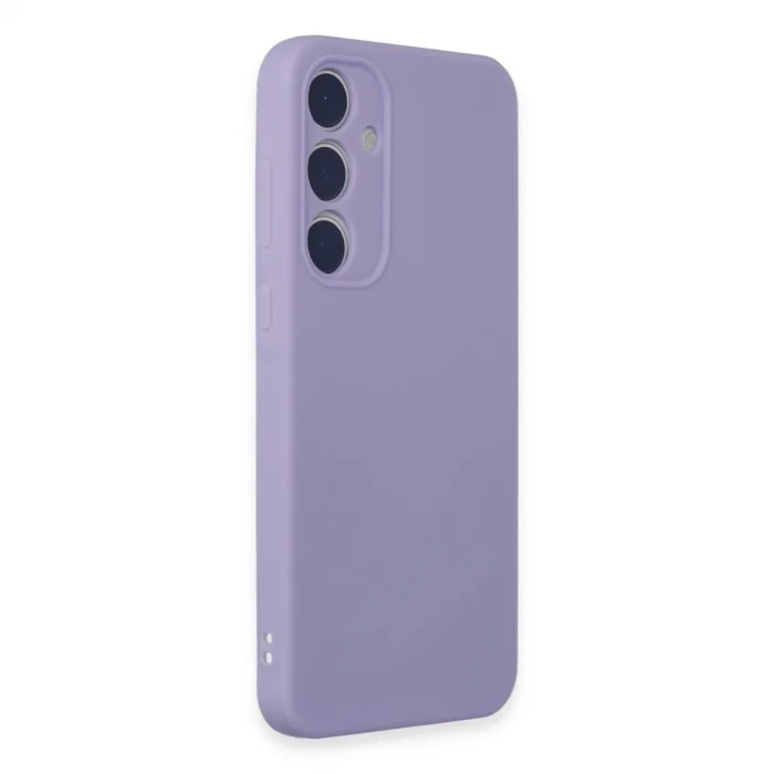 Samsung Galaxy A55 5g Kılıf First Silikon - Lila