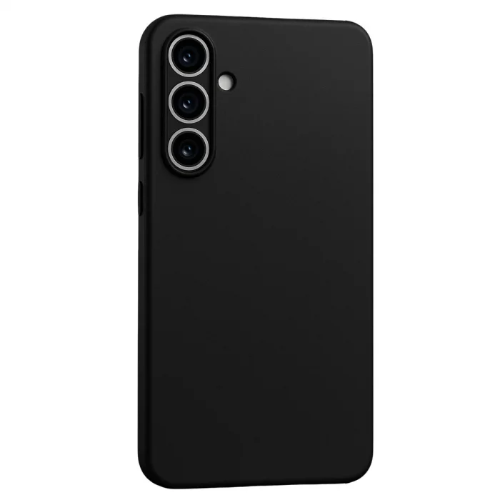 Samsung Galaxy A55 5g Kılıf First Silikon - Siyah