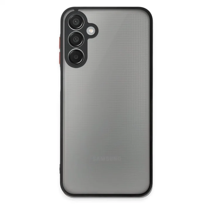 Samsung Galaxy M15 Kılıf Montreal Silikon Kapak - Siyah