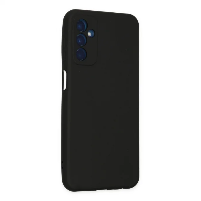 Samsung Galaxy M23 Kılıf Nano İçi Kadife Silikon - Siyah