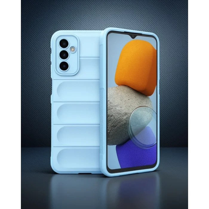 Samsung Galaxy M23 Kılıf Optimum Silikon - Sky Blue