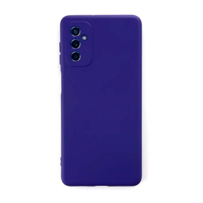 Samsung Galaxy M52 5g Kılıf Nano İçi Kadife Silikon - Mor