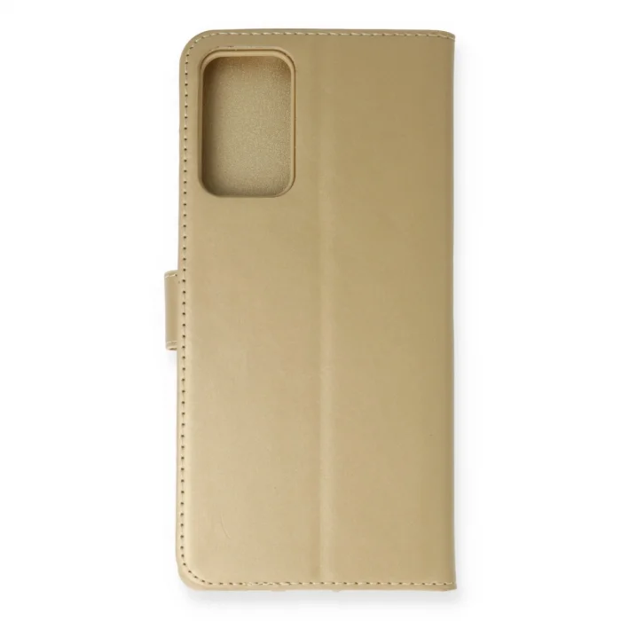 Samsung Galaxy Note 20 Kılıf Trend S Plus Kapaklı Kılıf - Gold