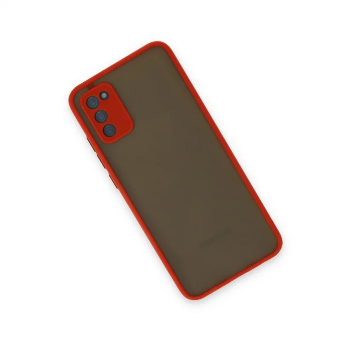 Samsung Galaxy S20 Fe Kılıf Montreal Silikon Kapak - Kırmızı