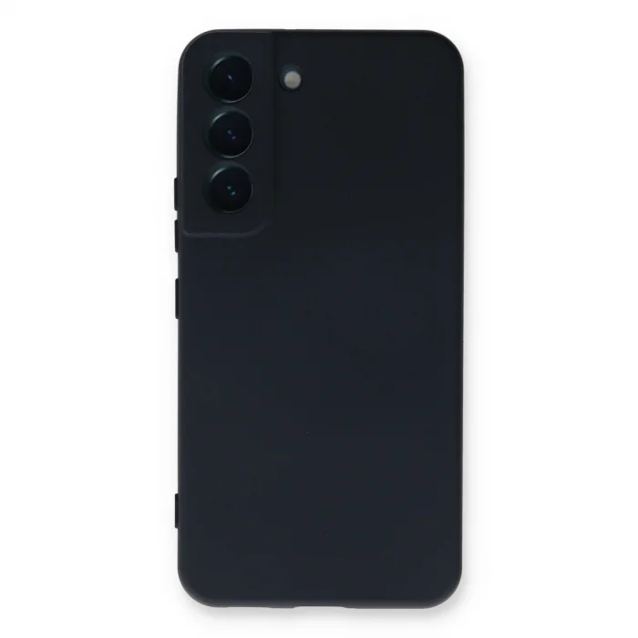 Samsung Galaxy S22 Plus Kılıf Nano İçi Kadife Silikon - Lacivert