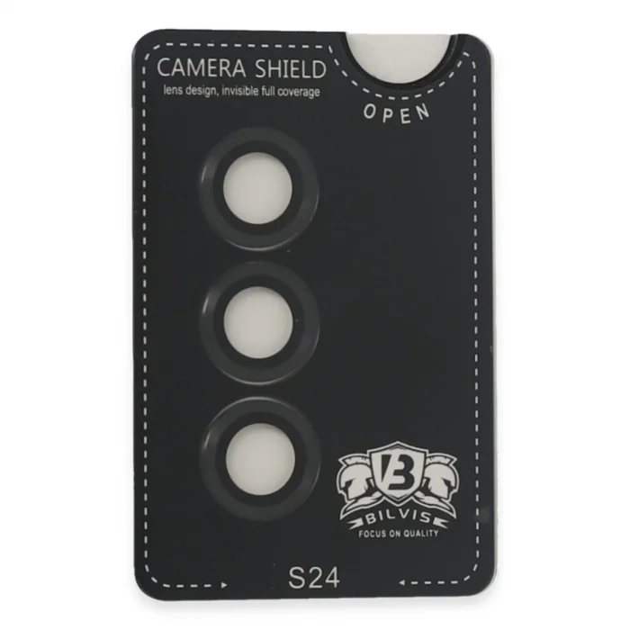 Samsung Galaxy S24 Bilvis Titan Kamera Lens - Siyah