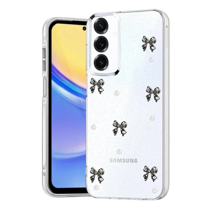 Samsung Galaxy S24 Fe Fiyonk Desenli Kapak - Desen 8