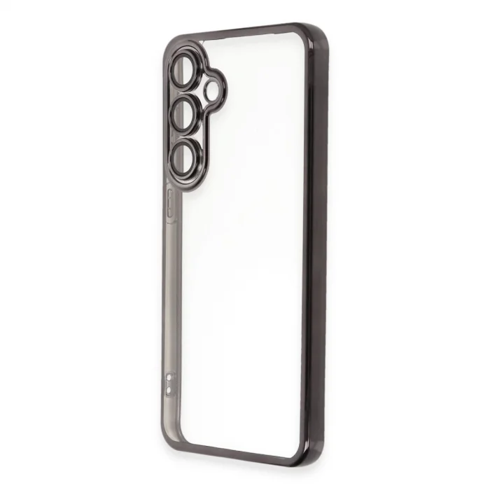 Samsung Galaxy S24 Fe Kılıf Razer Lensli Silikon - Siyah