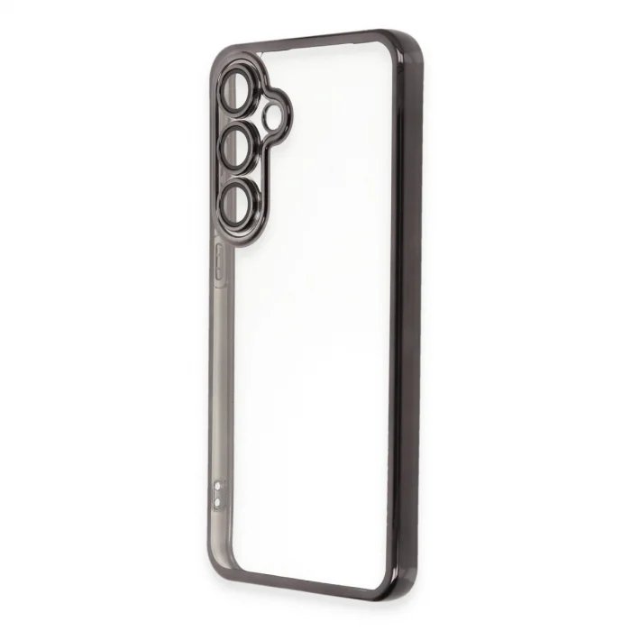 Samsung Galaxy S24 Fe Kılıf Razer Lensli Silikon - Siyah