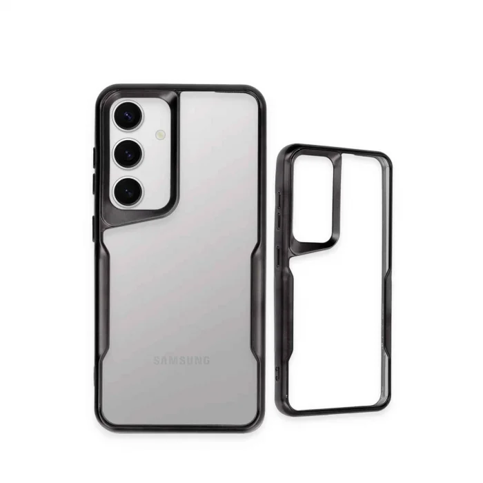 Samsung Galaxy S24 Kılıf Boyi Silikon Kapak - Derin Mor