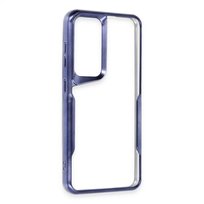 Samsung Galaxy S24 Kılıf Boyi Silikon Kapak - Lacivert