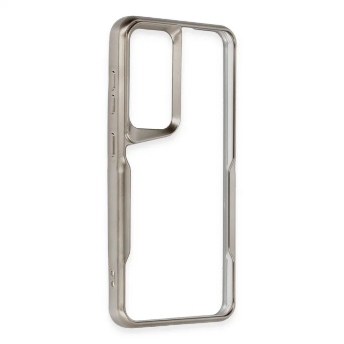 Samsung Galaxy S24 Kılıf Boyi Silikon Kapak - Titan Gri