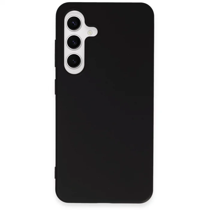 Samsung Galaxy S24 Kılıf First Silikon - Siyah