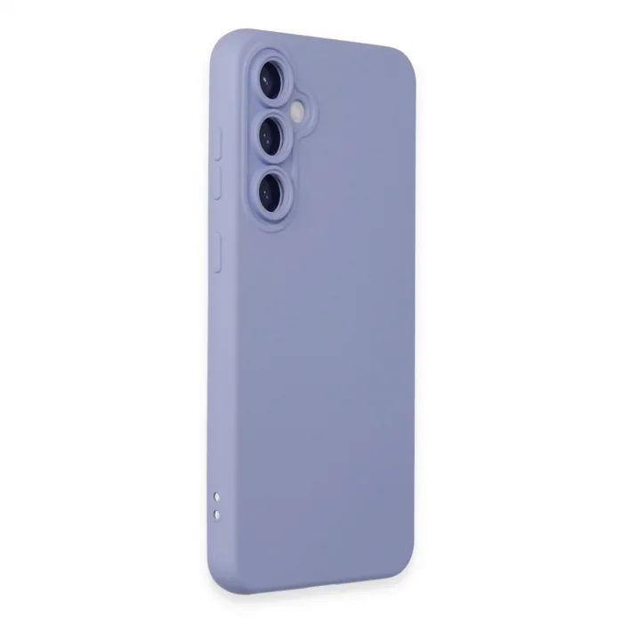 Samsung Galaxy S24 Kılıf Nano İçi Kadife Silikon - Lila