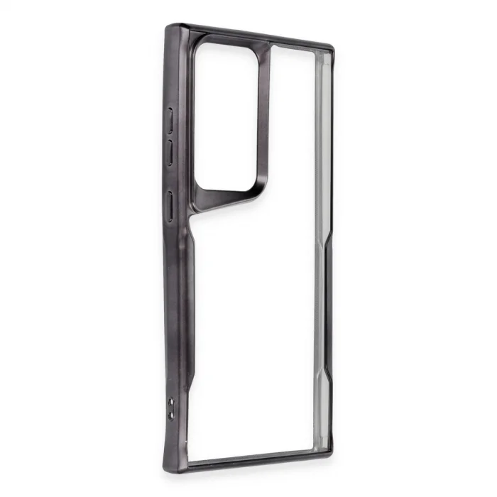 Samsung Galaxy S24 Ultra Kılıf Boyi Silikon Kapak - Siyah