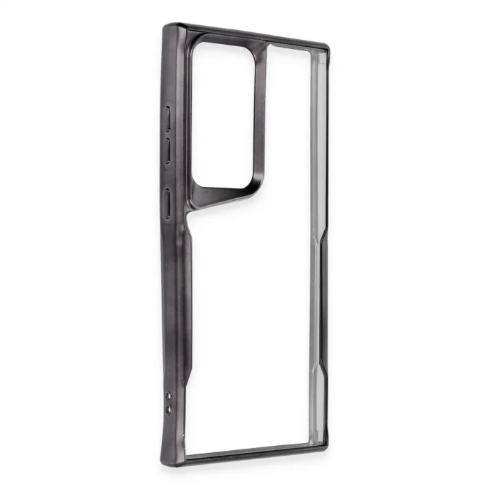 Samsung Galaxy S24 Ultra Kılıf Boyi Silikon Kapak - Siyah