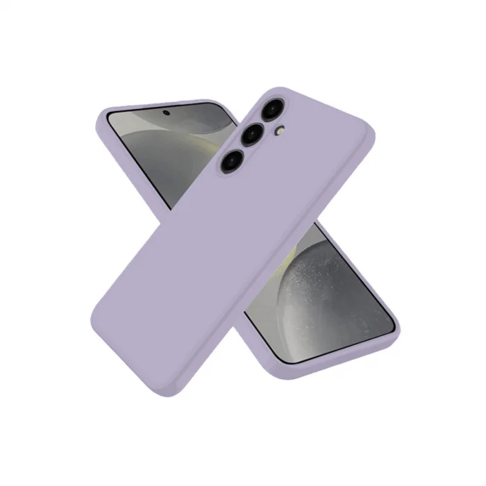 Samsung Galaxy S25 Kılıf Nano İçi Kadife Silikon - Lila