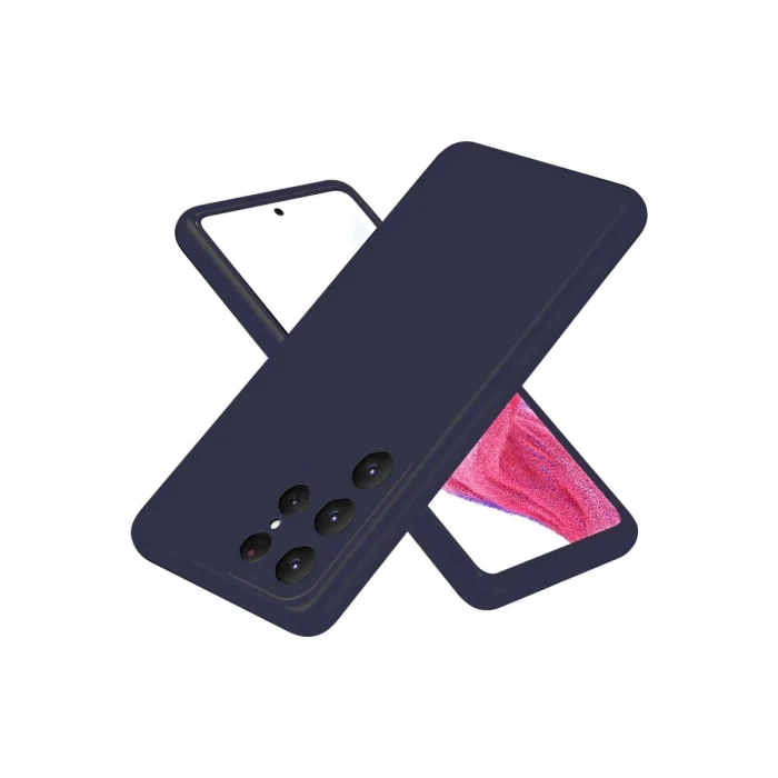 Samsung Galaxy S25 Ultra Kılıf First Silikon - Lacivert