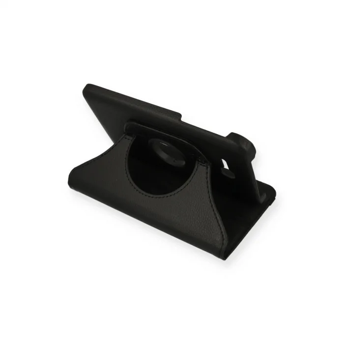 Samsung Galaxy T110 / T113 Tab 3 Lite 7 Kılıf 360 Tablet Deri Kılıf - Siyah